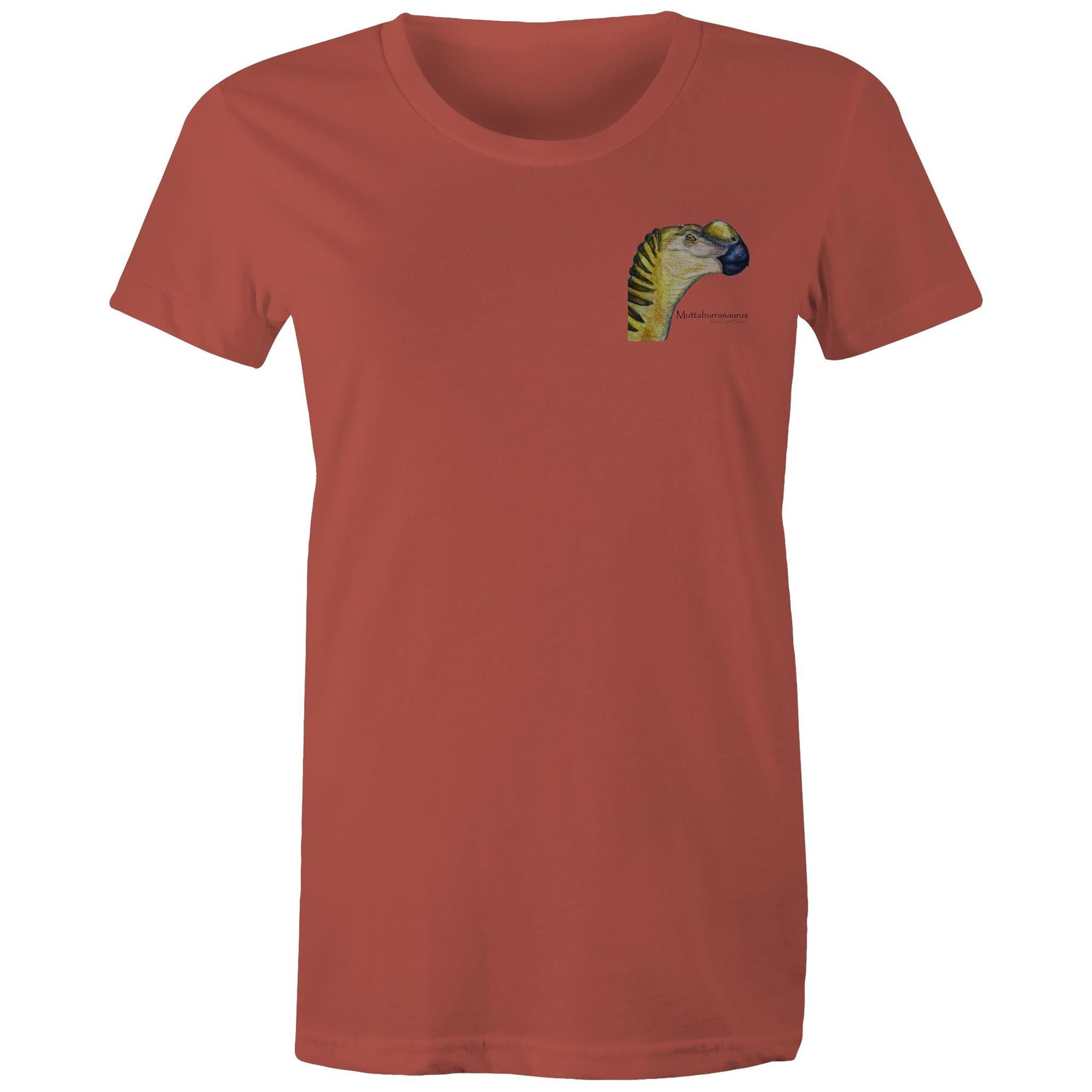 Muttaburrasaurus - Adult fitted tee