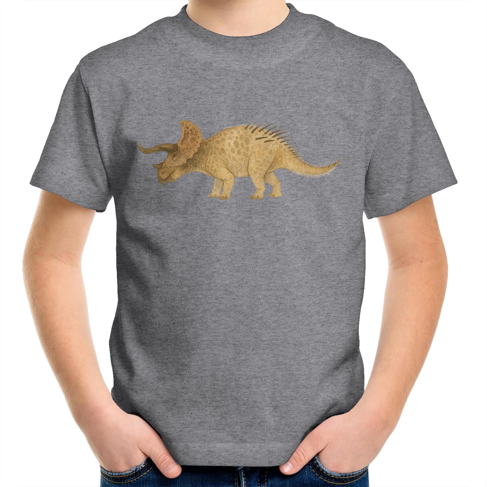 Triceratops Dinosaur Cotton Tee Kids & Youth Tee