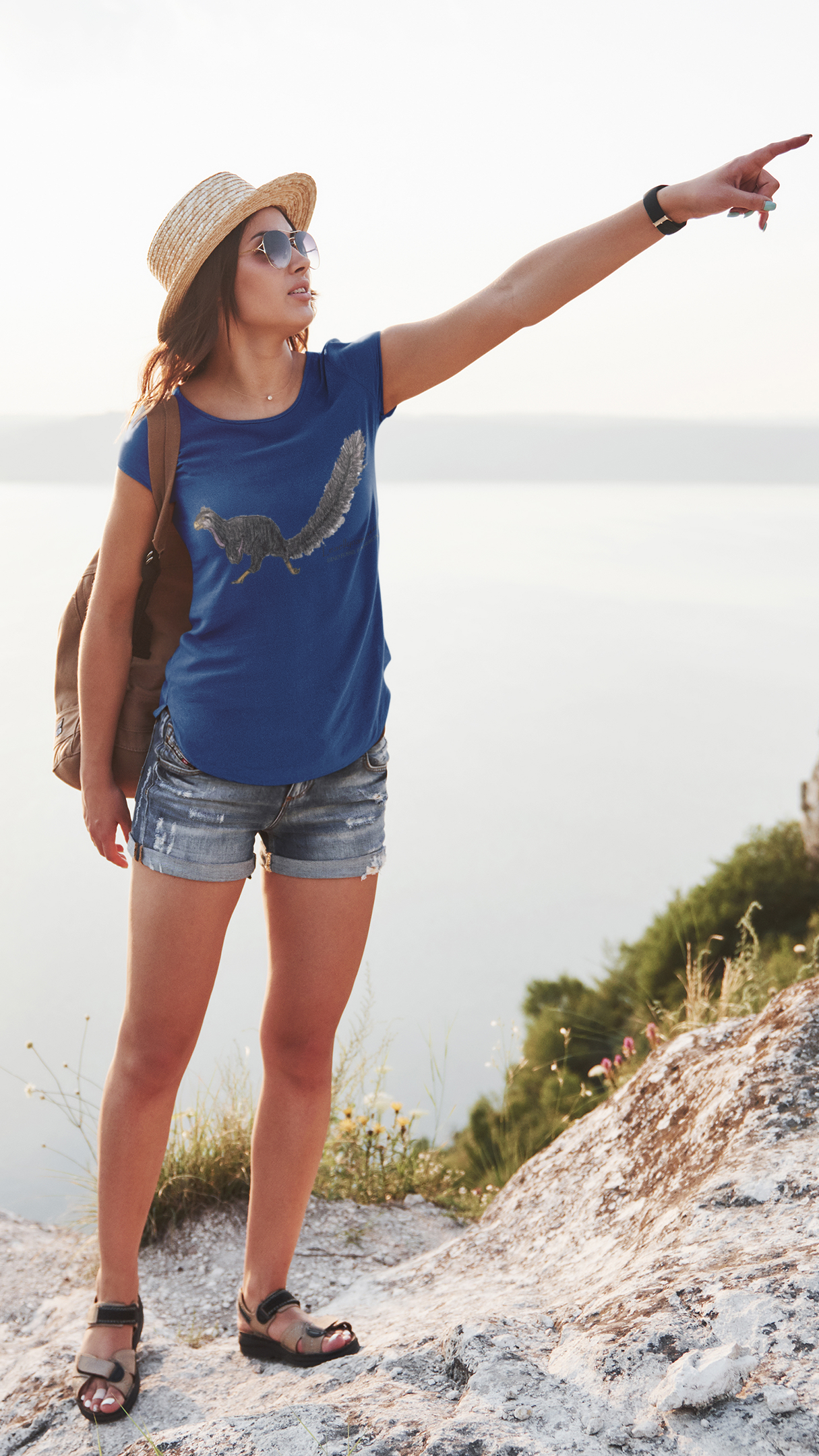 Leaellynasaura  - Adults Capped Sleeve