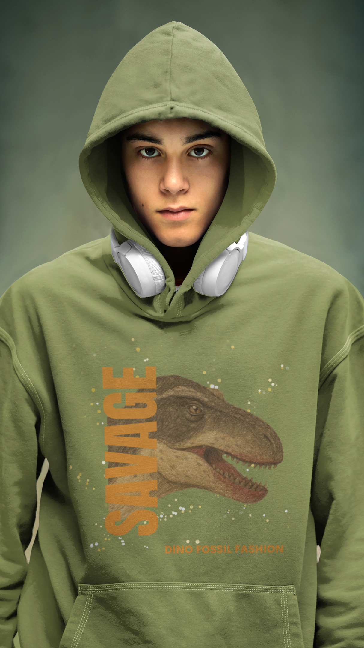 Savage the T-Rex - Adult Hoodie