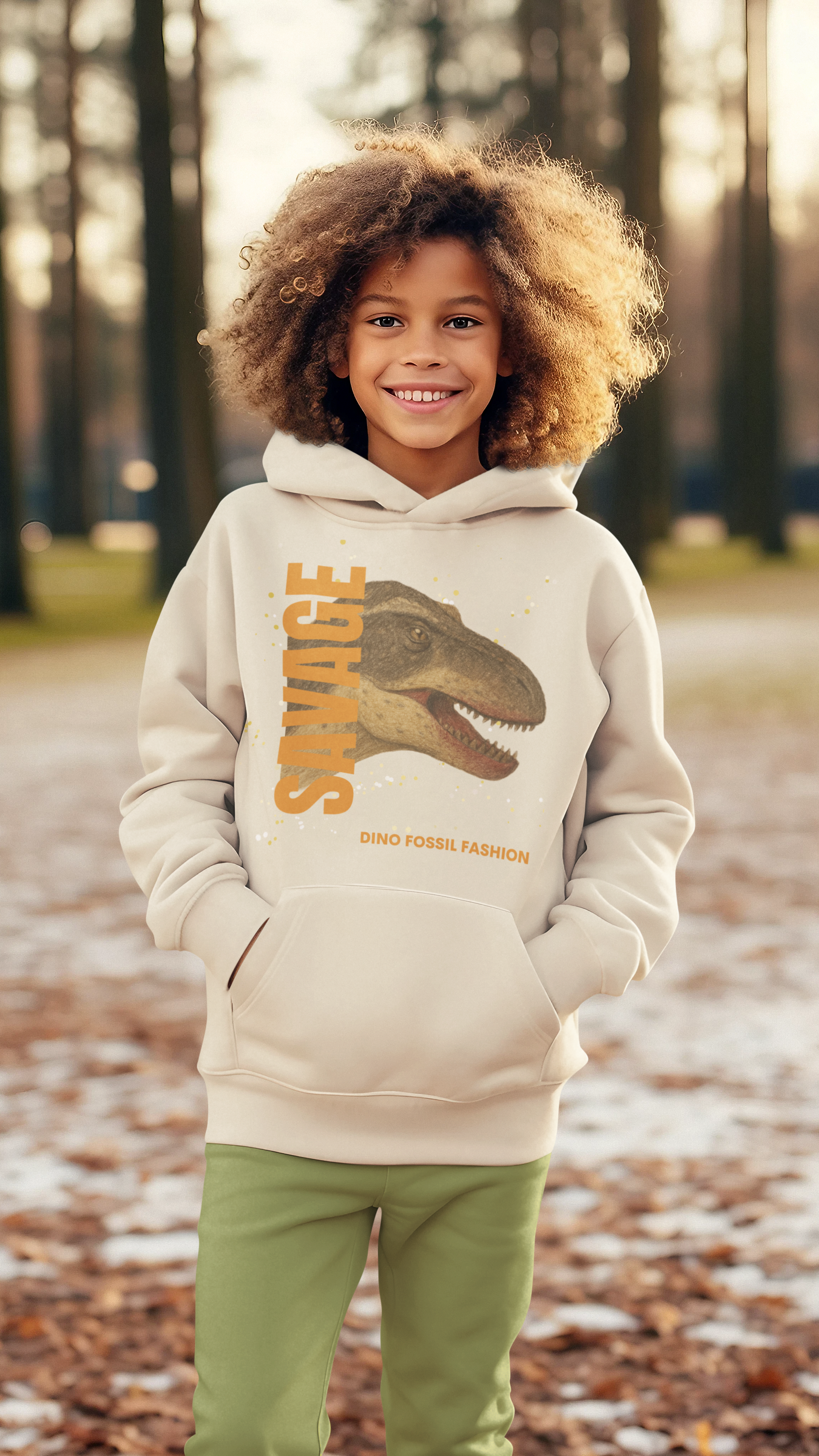 Savage the T-Rex - Youth Hoodie