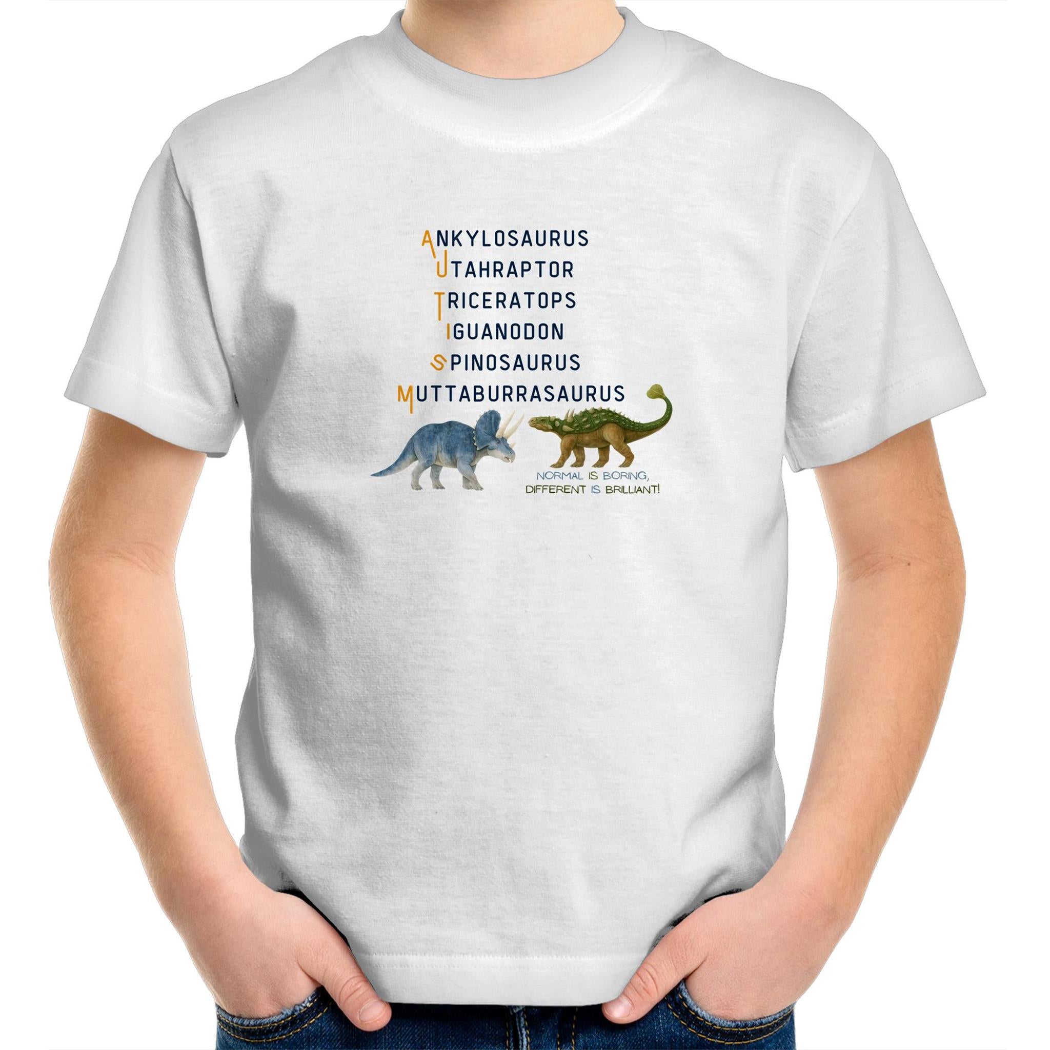 AUTISM - Different is Brilliant Kids & Youth Tee