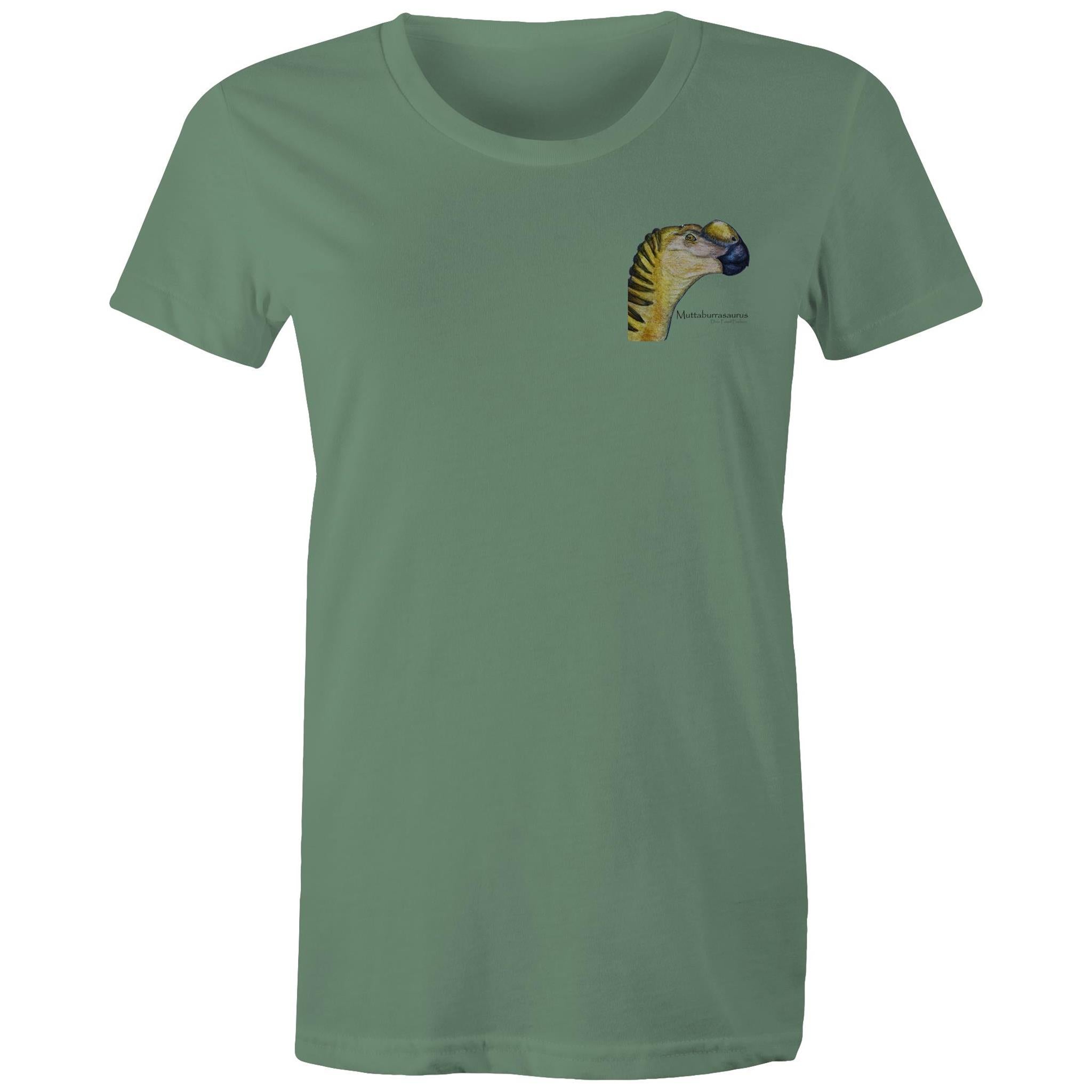 Muttaburrasaurus - Adult fitted tee