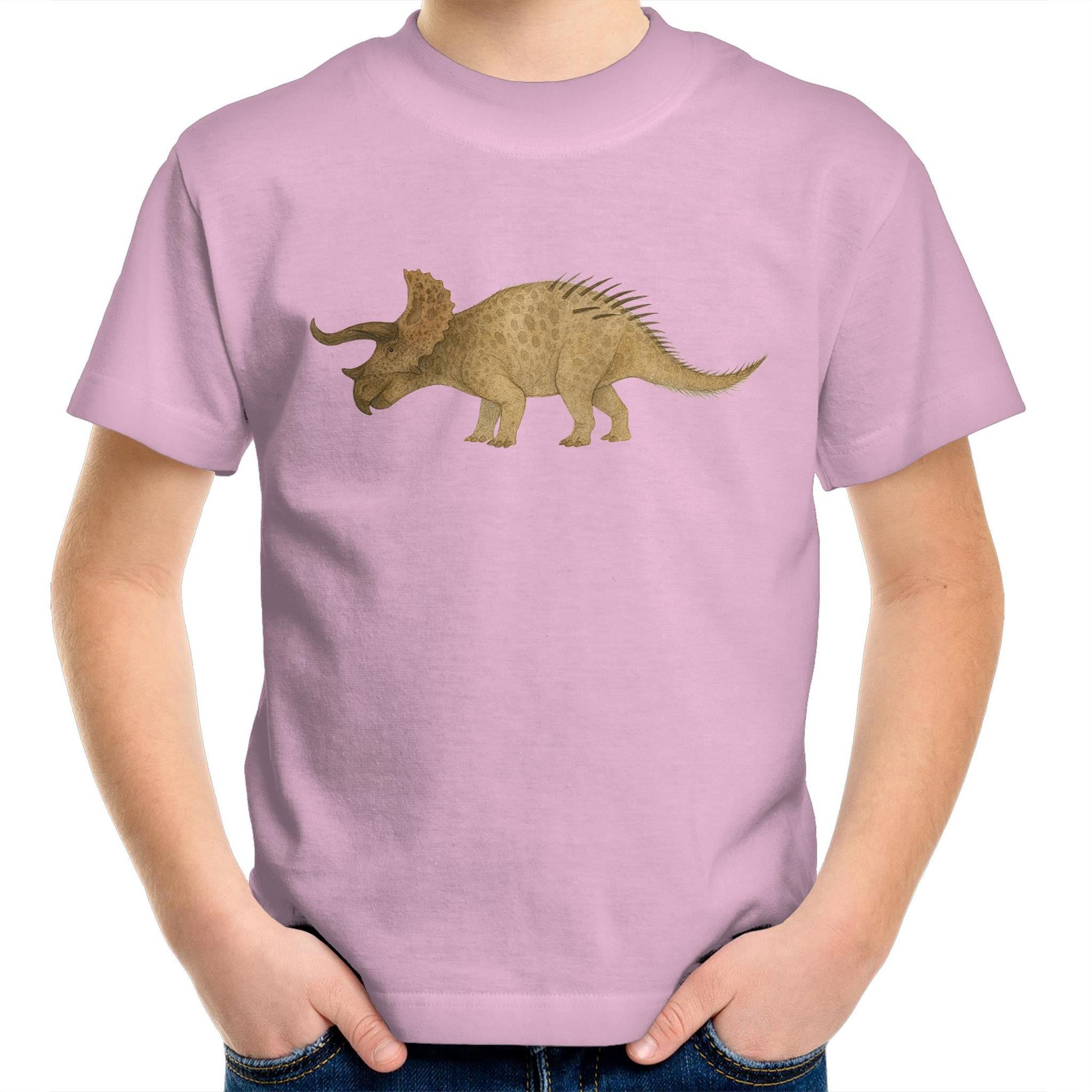 Triceratops Dinosaur Cotton Tee Kids & Youth Tee